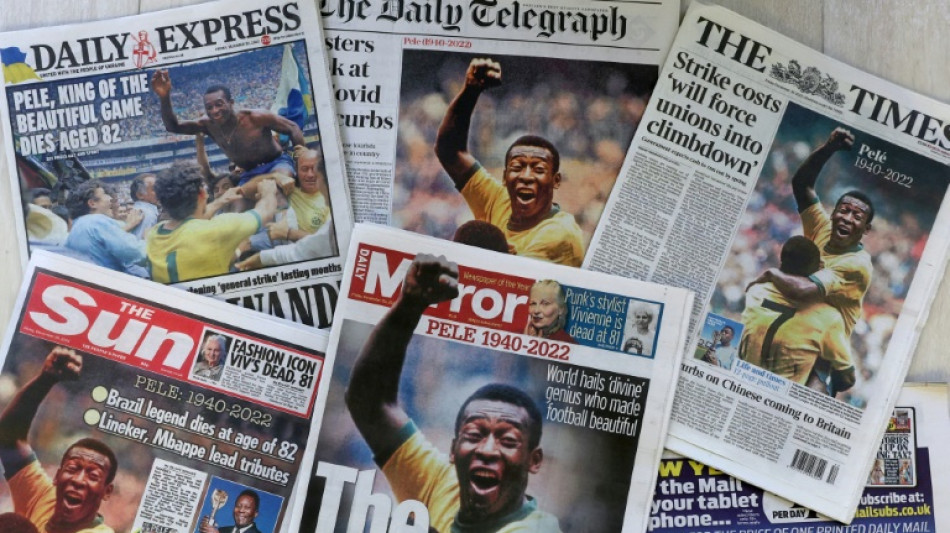 Le Br&eacute;sil en deuil de son Roi Pel&eacute;