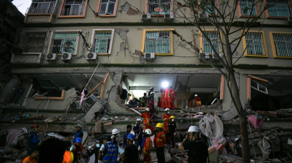 Aftershocks rattle Myanmar as rescuers search for survivors