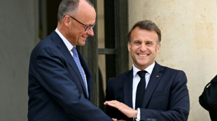 Merz empf&auml;ngt franz&ouml;sischen Pr&auml;sidenten Macron in Berlin