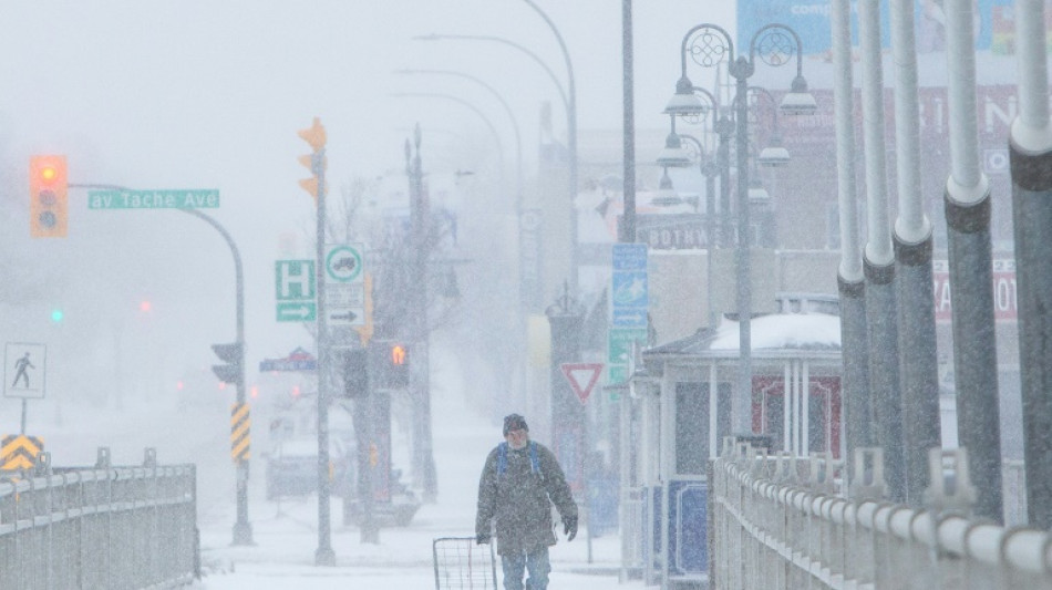 Una "rara" tormenta invernal en abril golpea el centro de Canad&aacute;