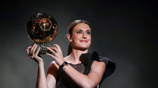 Alexia Putellas wins second successive women's Ballon d'Or