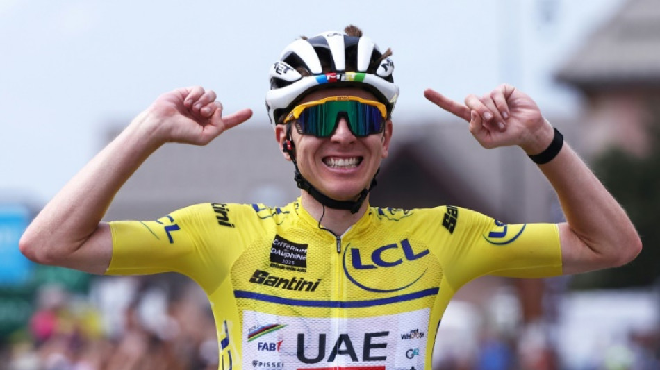 Cyclisme: Pogacar s'adjuge l'&eacute;tape-reine du Dauphin&eacute; et conforte son maillot jaune 