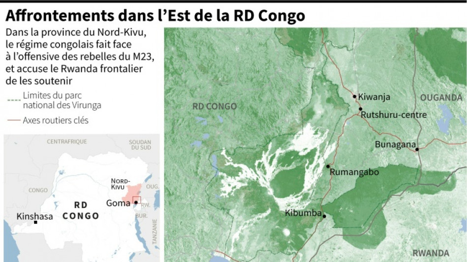La r&eacute;bellion du M23 continue de gagner du terrain dans l'est de la RDC