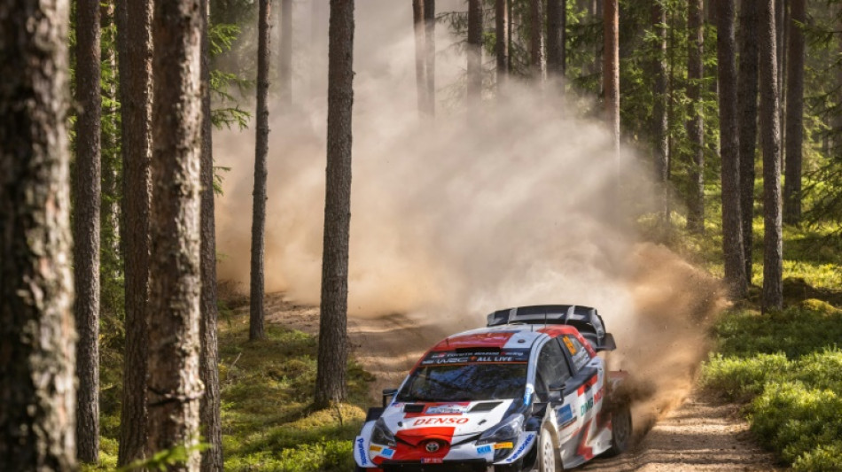 WRC: Rovanper&auml; (Toyota) passe en t&ecirc;te sur le rallye d'Estonie