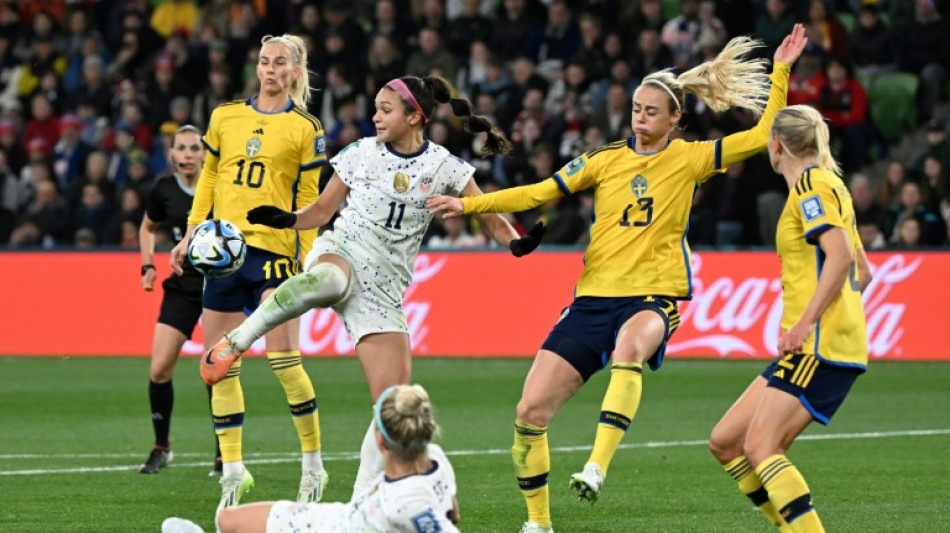 Sweden dump defending champions USA out of World Cup on penalties