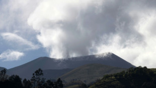 La ceniza del volcán Puracé cae sobre poblados de Colombia