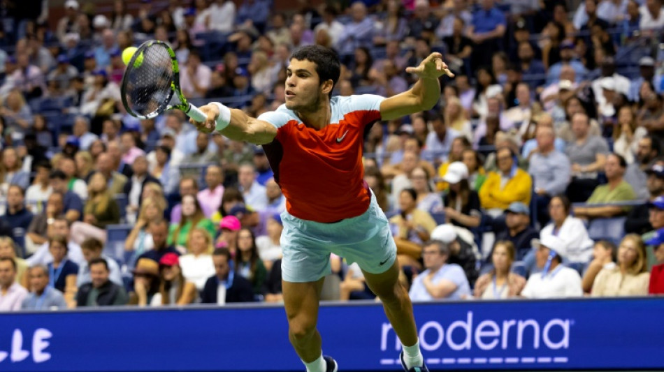 US Open: Carlos Alcaraz, l'empress&eacute; champion
