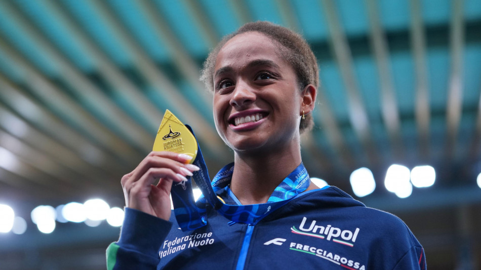Europei nuoto: Meloni videochiama Curtis 'Congratulazionissime! Tanto, tanto orgoglio'