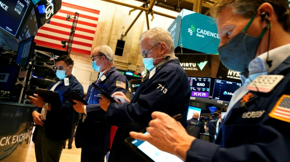 Wall Street l&eacute;g&egrave;rement dans le rouge au lendemain d'un fort rebond