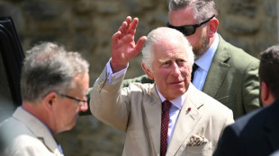 K&ouml;nig Charles III. nimmt zu Pferde an seiner Geburtstagsparade teil