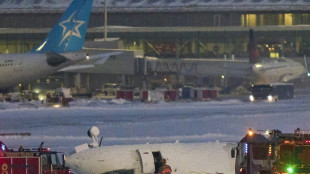 Un accidente de avi&oacute;n de Delta Air Lines en Toronto deja al menos 18 heridos