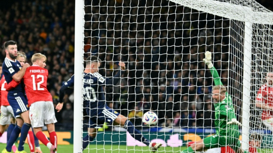 Mondial-2026: l'Ecosse qualifiée après un scénario fou contre le Danemark, barragiste