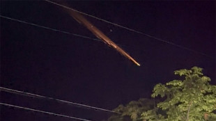 La noche de Jap&oacute;n se ilumina por los restos de un cohete lanzado al espacio