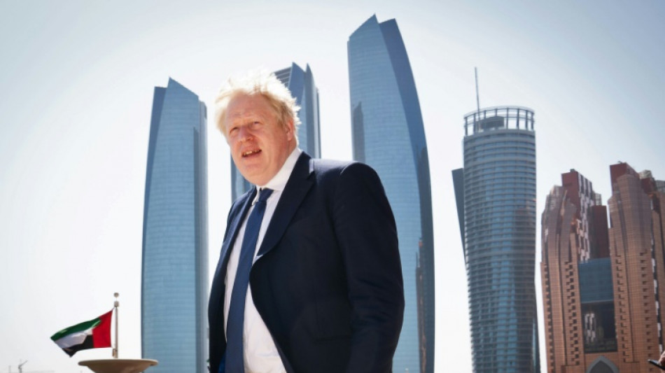 P&eacute;trole et Ukraine au menu de la visite de Boris Johnson dans le Golfe