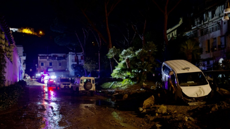 Italie: &eacute;tat d'urgence &agrave; Ischia apr&egrave;s un glissement de terrain