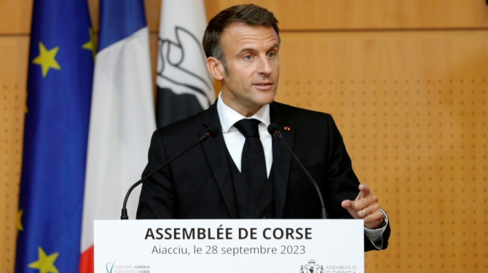 Francia propone una "autonom&iacute;a" y reconocer a C&oacute;rcega en la Constituci&oacute;n