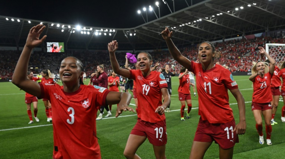 Last-gasp Xhemaili fires Swiss into Euro 2025 quarters
