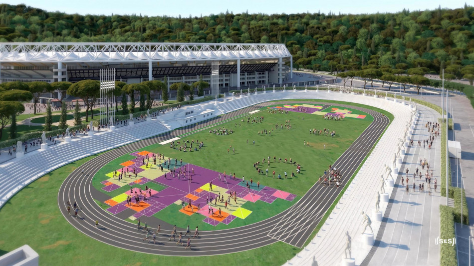 Nepi "torna l'atletica allo Stadio dei Marmi, aperto a tutti"