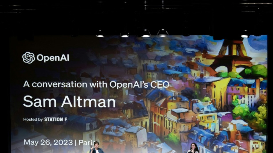 A Paris, le cr&eacute;ateur de ChatGPT demande "un juste &eacute;quilibre" entre r&eacute;gulation et innovation