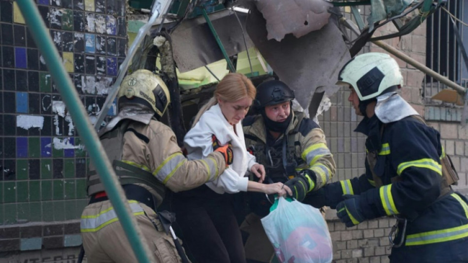 Russian drone and missile barrage on Kyiv kills seven