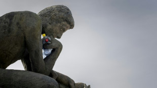 Vor UN-Verhandlungen über Plastikabkommen: Rodins "Denker"-Statue versinkt in Müll