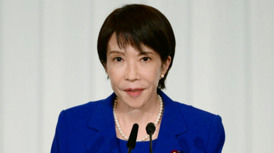 LDP-Chefin Takaichi stellt sich zur Wahl als neue Regierungschefin Japans