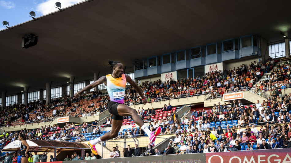 Atletica: Diaz vince nel triplo a Bruxelles, sua la Diamond League
