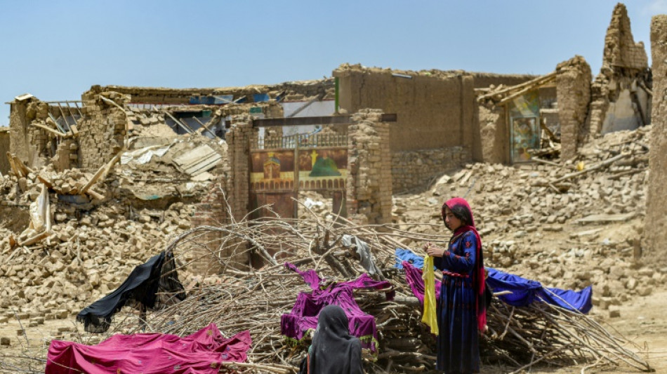 Afghanistan: douleur et r&eacute;signation dans les villages les plus durement frapp&eacute;s par le s&eacute;isme