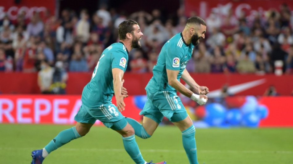 Real Madrid firma gran remontada en Sevilla y se acerca al t&iacute;tulo