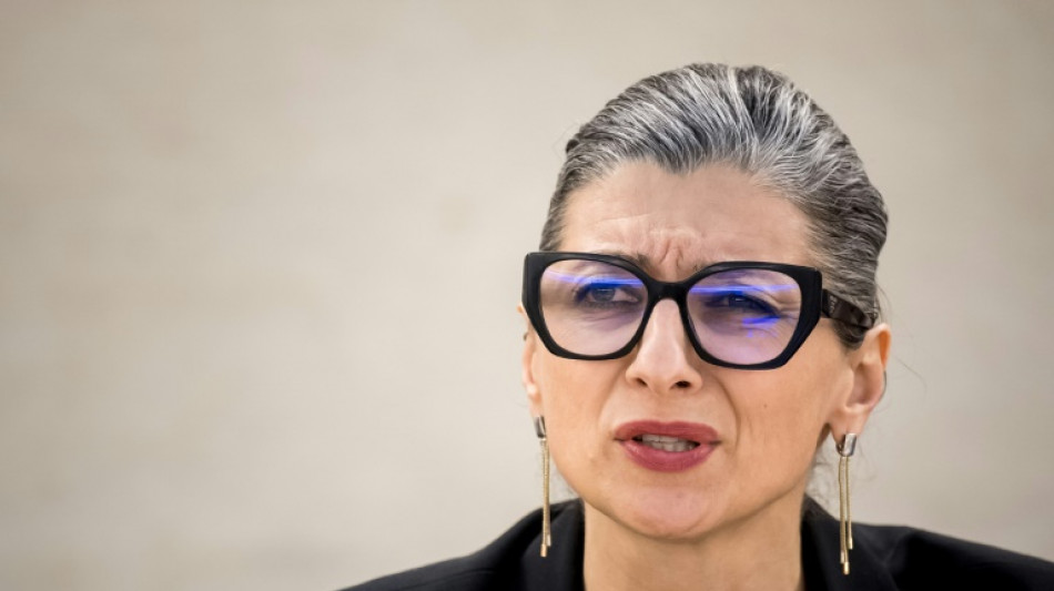 US sanctions UN rights expert for Palestinian territories