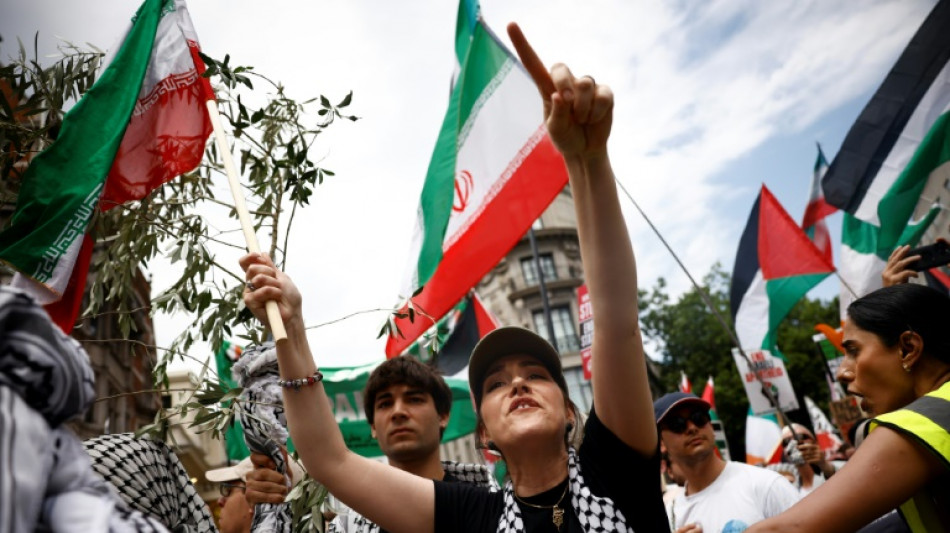 Milhares de manifestantes v&atilde;o &agrave;s ruas em Londres e Berlim em apoio a Gaza