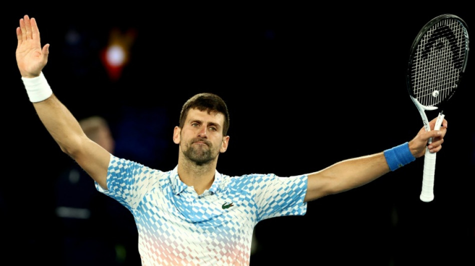 Djokovic wary of semi-final underdog in quest for 22nd Slam title