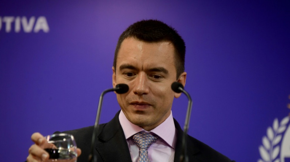 El presidente de Ecuador elimina el subsidio al diésel