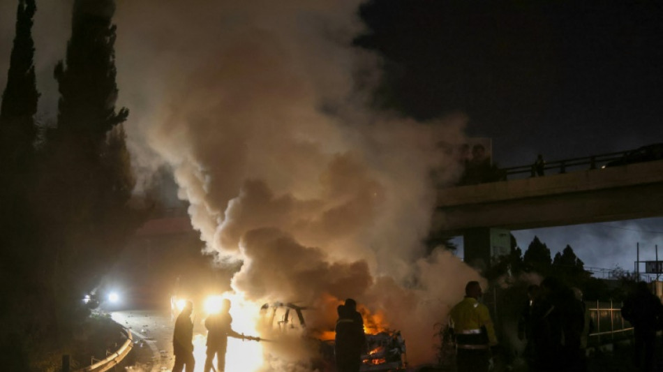 La Finul pide investigar el incendio de uno de sus veh&iacute;culos cerca de Beirut