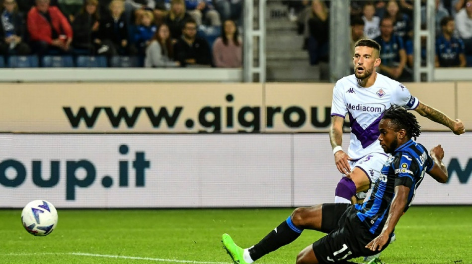 Lookman fires Atalanta past Fiorentina and level with leaders Napoli