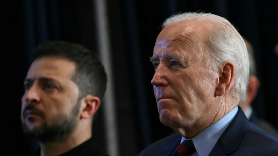 Biden annonce une aide militaire de 8 milliards de dollars &agrave; l'Ukraine avant de recevoir Zelensky