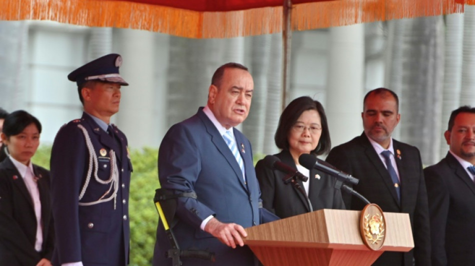 Presidente da Guatemala promete ser "aliado s&oacute;lido" de Taiwan