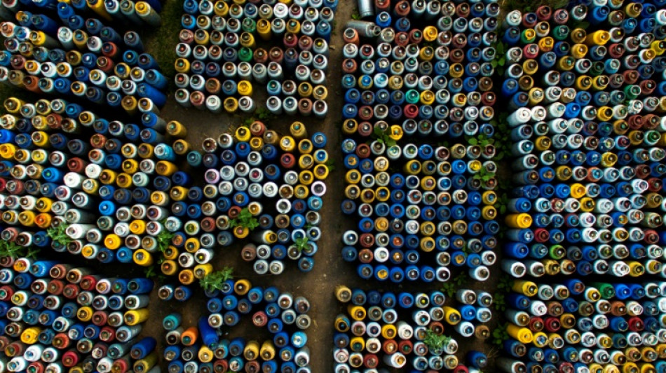 A Mexico, l'inqui&eacute;tude des voisins d'un cimeti&egrave;re de bonbonnes de gaz