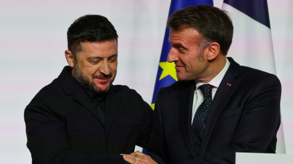 Zelensky arrives in Paris for talks on pressuring Russia