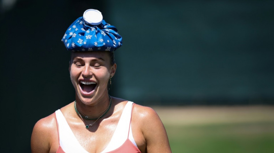 Des joueurs aux spectateurs, Wimbledon compose avec la chaleur