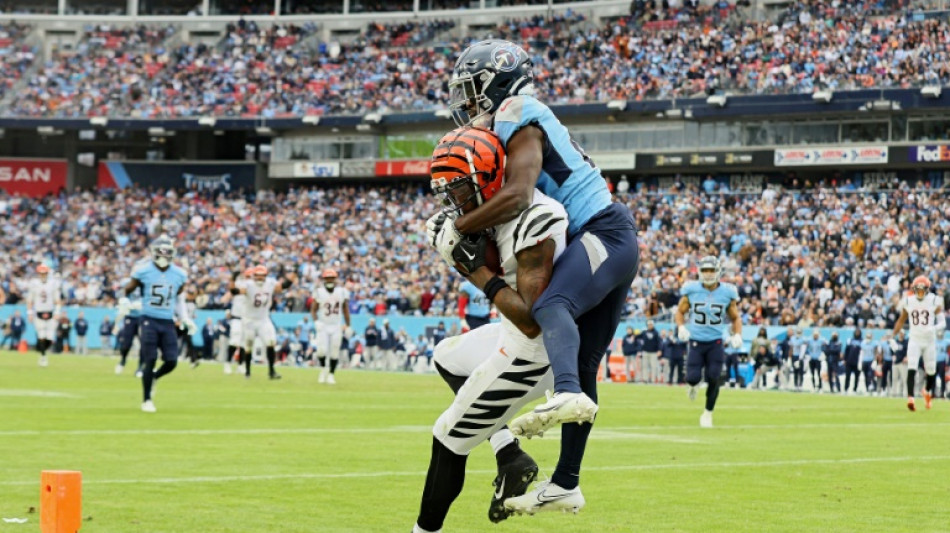 Bengals beat Titans as Dolphins make it five in a row
