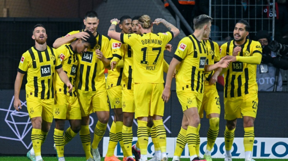Dortmund beat Leverkusen as Haller makes first start