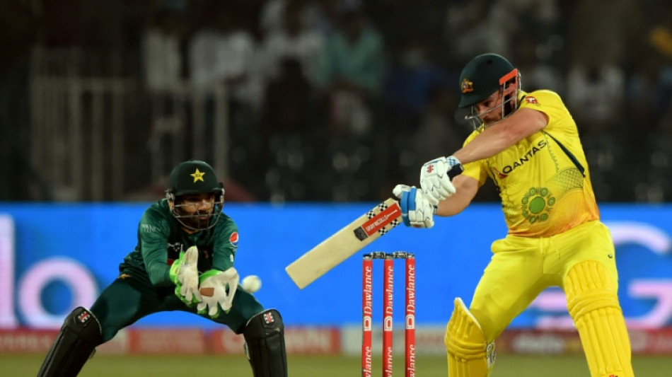 Finch and Ellis help world champions Australia thump Pakistan in T20I 