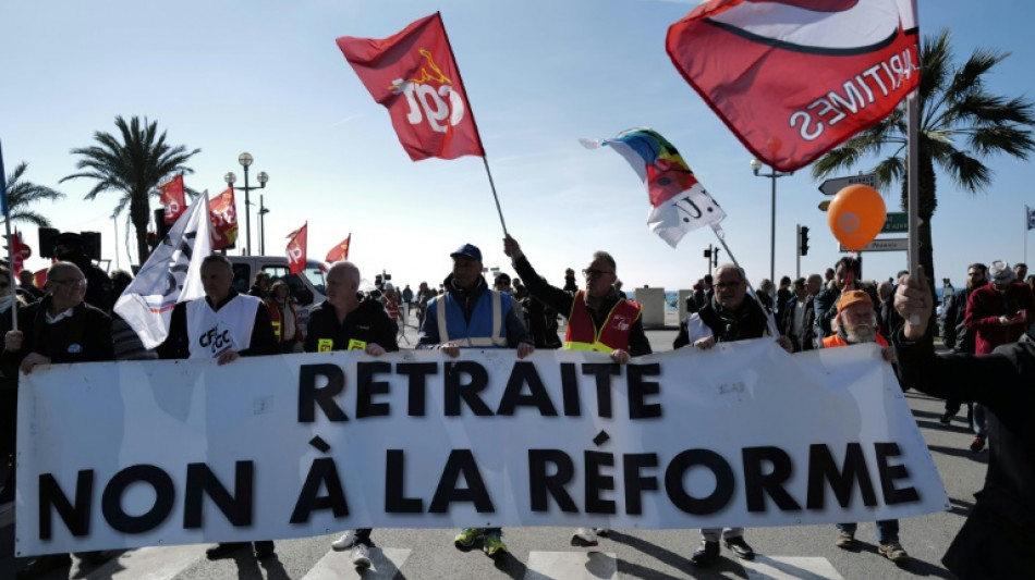 Retraites: les opposants &agrave; la r&eacute;forme dans la rue pour la 7e fois avant une semaine d&eacute;cisive