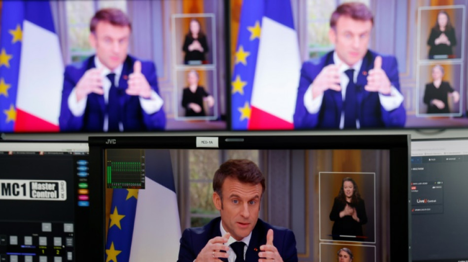 Macron will mit TV-Ansprache nach Durchboxen der Rentenreform neue Themen setzen