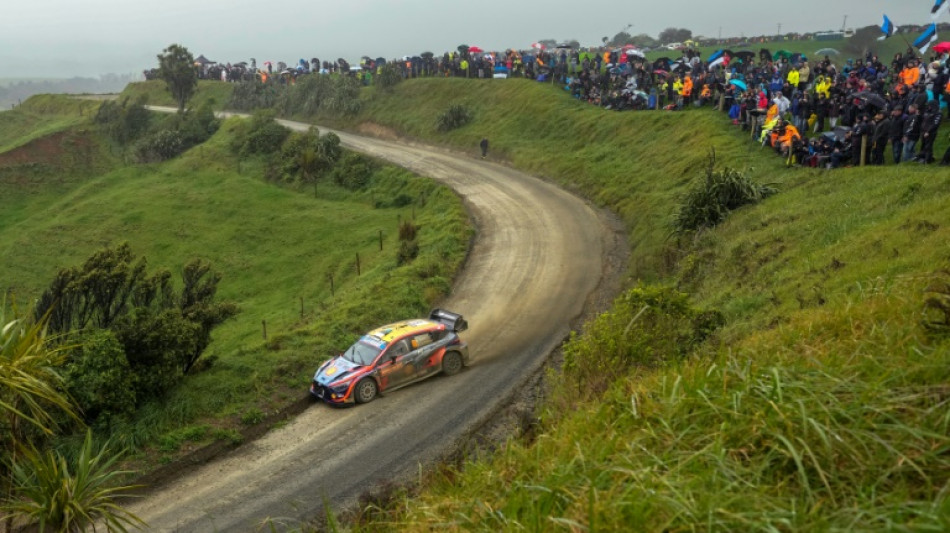 Tanak leads at New Zealand Rally, Rovanpera up to fourth