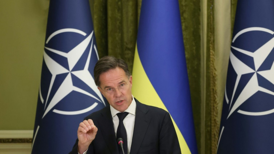 Neuer Nato-Generalsekret&auml;r Rutte zu Besuch in Kiew eingetroffen