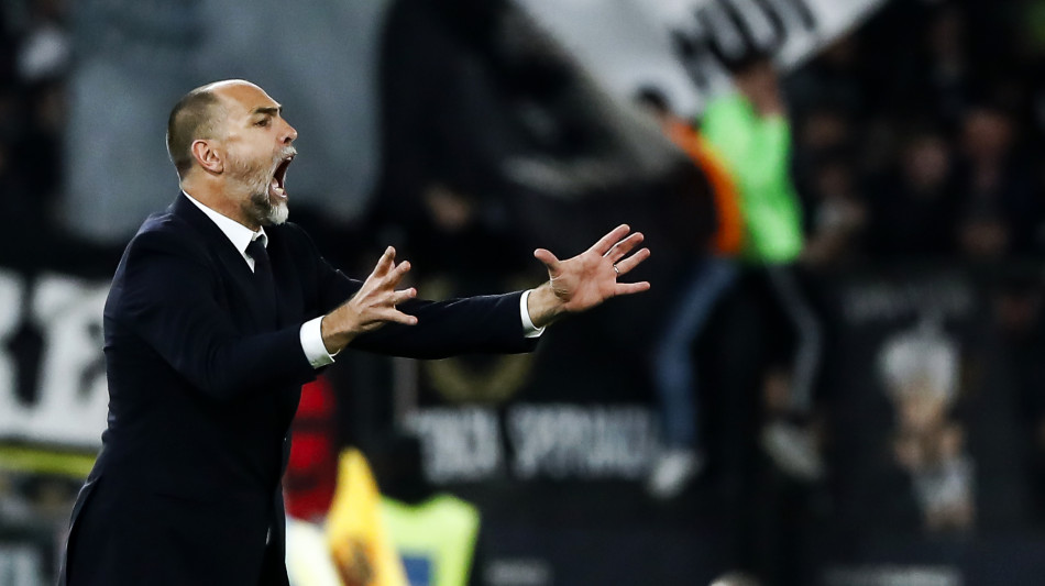 Calcio: Tudor 'Juve su strada giusta, 1-1 Roma ci d&agrave; fiducia'