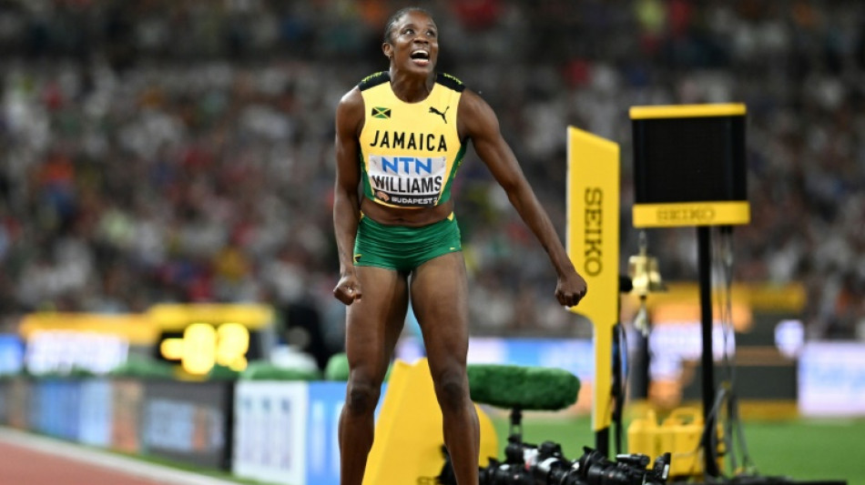 Williams edges Olympic champion to win second world hurdles title