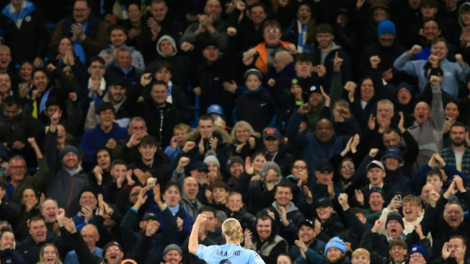 Haaland at the double as Man City thrash Copenhagen
